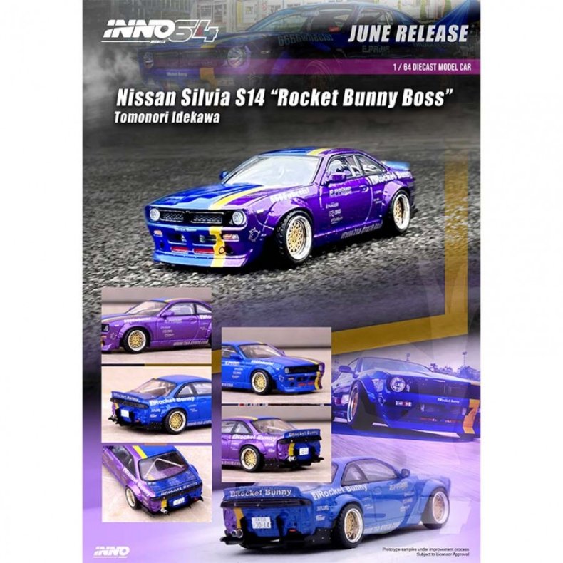 INNO64 - Nissan Silvia S14 Rocket Bunny Boss