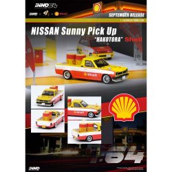 ミニカー INNO 1/64 NISSAN SUNNY HAKOTORA 09RACING Inno64 1/64 NISSAN SUNNY HAKOTORA 
