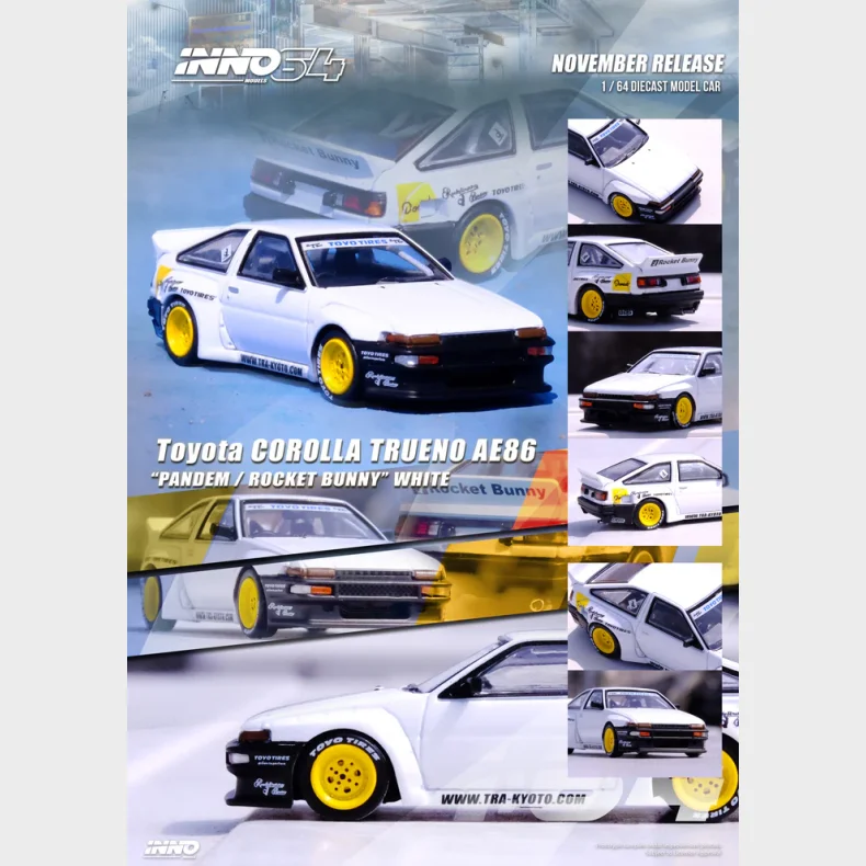 INNO64 - Toyota AE86 Trueno "Pandem / Rocket Bunny"