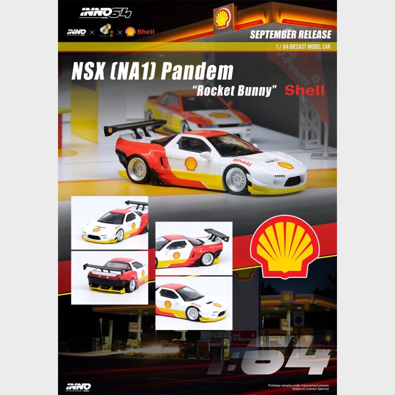 INNO64 - Honda NSX (NA1) Pandem Rocket Bunny, Shell