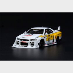 INNO64 - Nissan Skyline R34 LWBK Super Silhouette (Retro) [Resin]