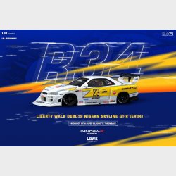INNO64 - Nissan Skyline R34 LWBK Super Silhouette (Retro) [Resin]