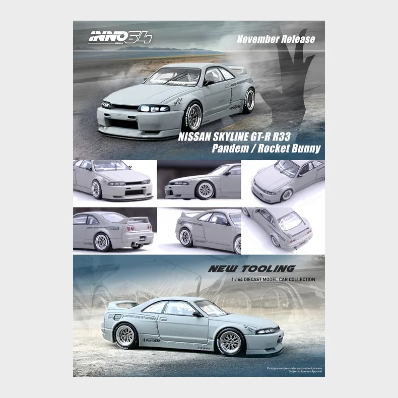INNO64 - Nissan Skyline GT-R (R33) Pandem