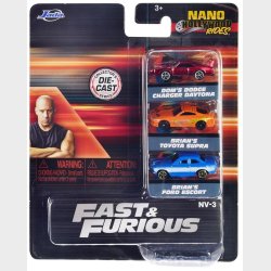Jada Toys - Fast &amp; Furious Nano set