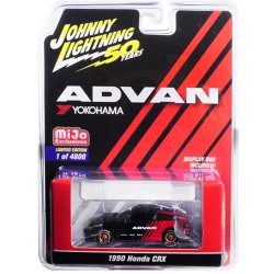Johnny Lightning - 1990 Honda CRX (Advan)