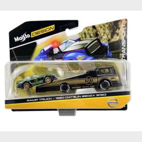 Maisto Design - 1980 Datsun 280ZX & Ramp Truck