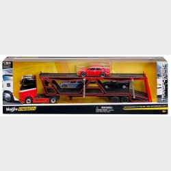 Maisto Design - 1990 Mercedes Benz 190E &amp; Actros 1851