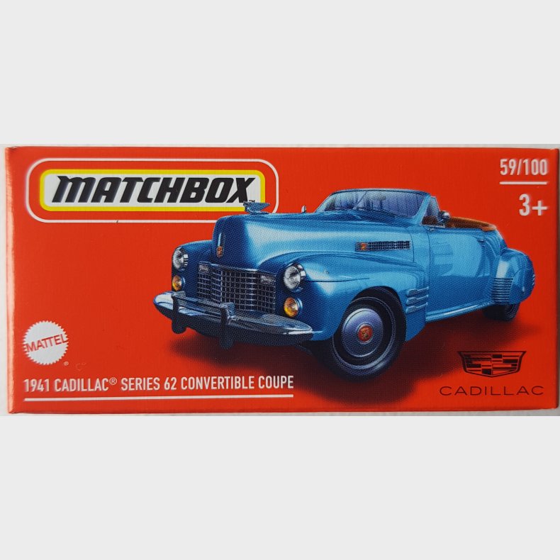 Matchbox - 1941 Cadillac Series 62 Convertible Coupe