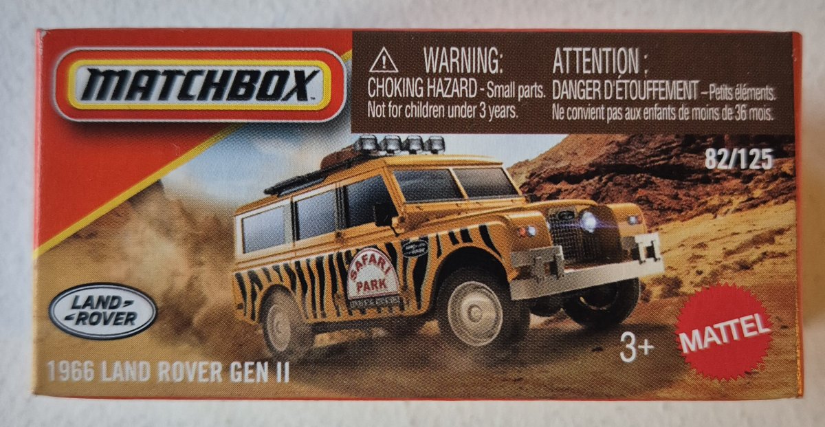 Matchbox - 1966 Land Rover Series II