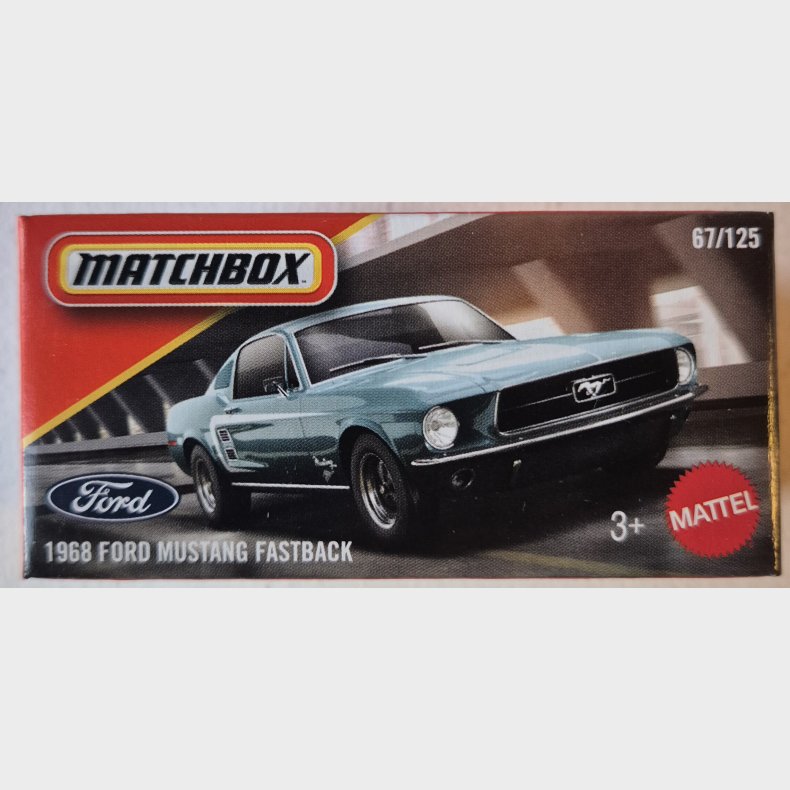 Matchbox - 1968 Ford Mustang Fastback