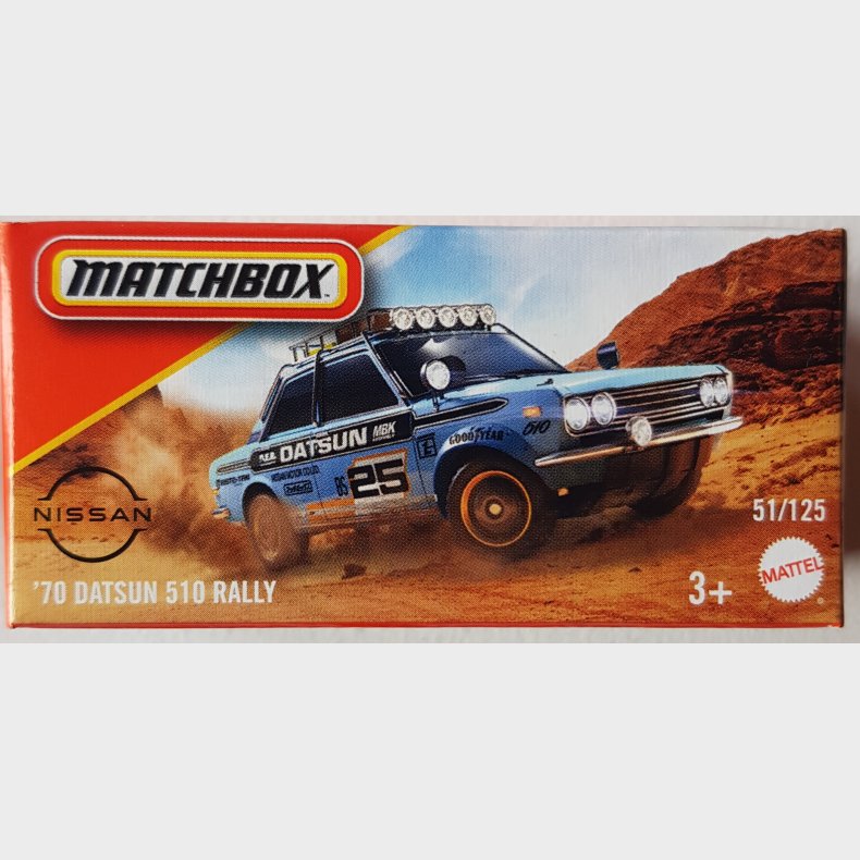 Matchbox - 1970 Datsun 510 Rally