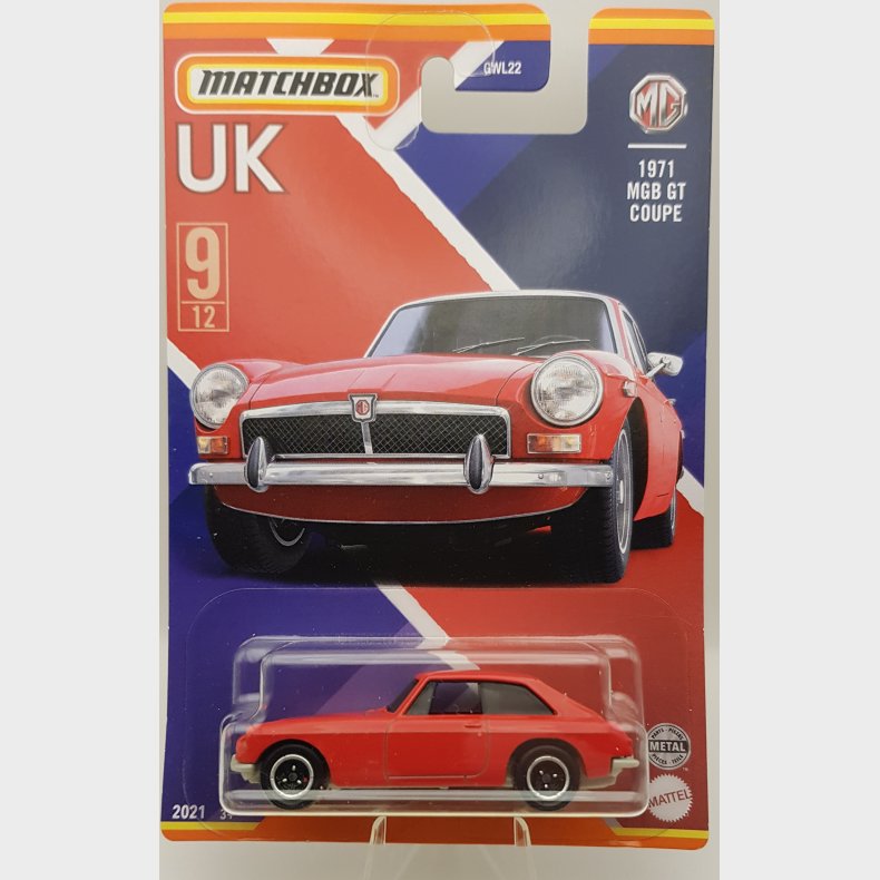 Matchbox - 1971 MGB GT Coupe