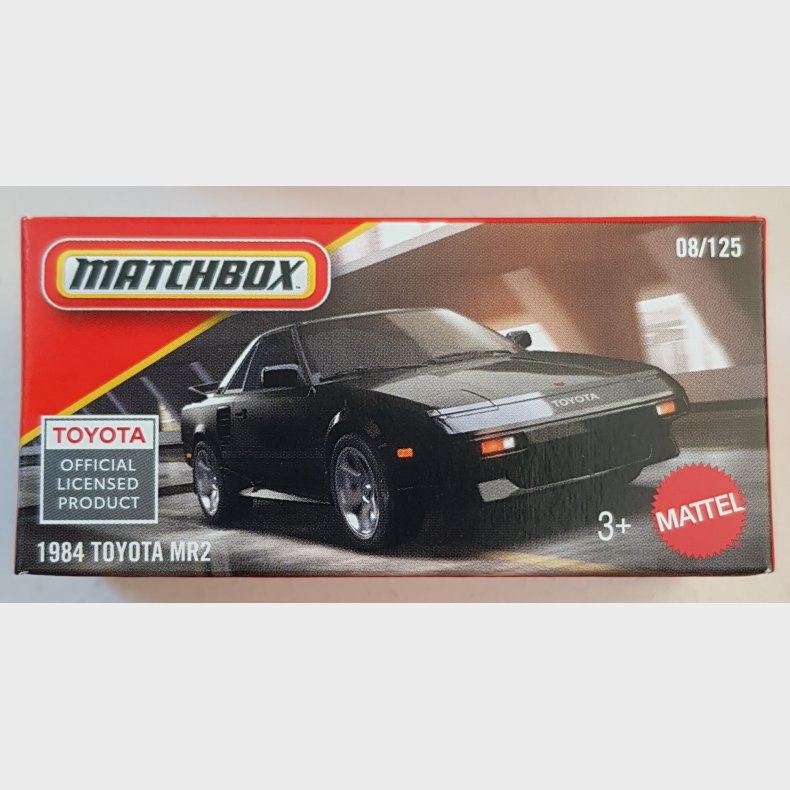 Matchbox - 1984 Toyota MR2 (Black)