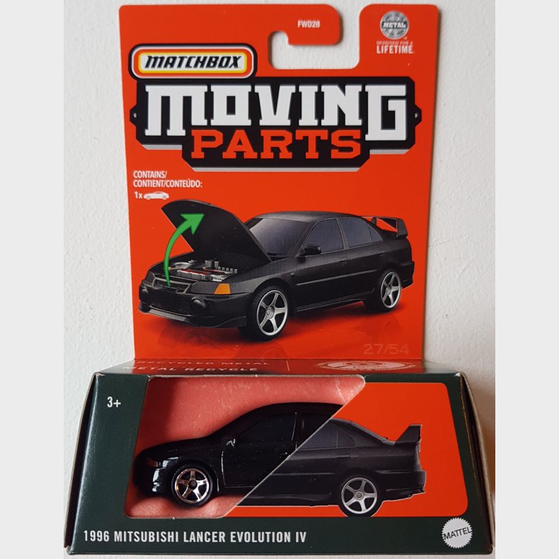 Matchbox - 1996 Mitsubishi Lancer EVO IV
