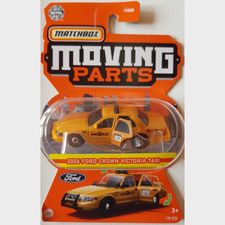 Matchbox - 2006 Ford Crown Victoria Taxi