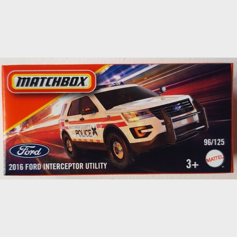 Matchbox - 2016 Ford Interceptor Utility