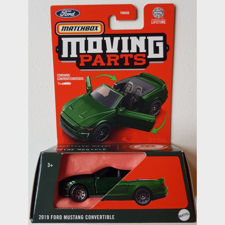 Matchbox - 2019 Ford Mustang Convertible