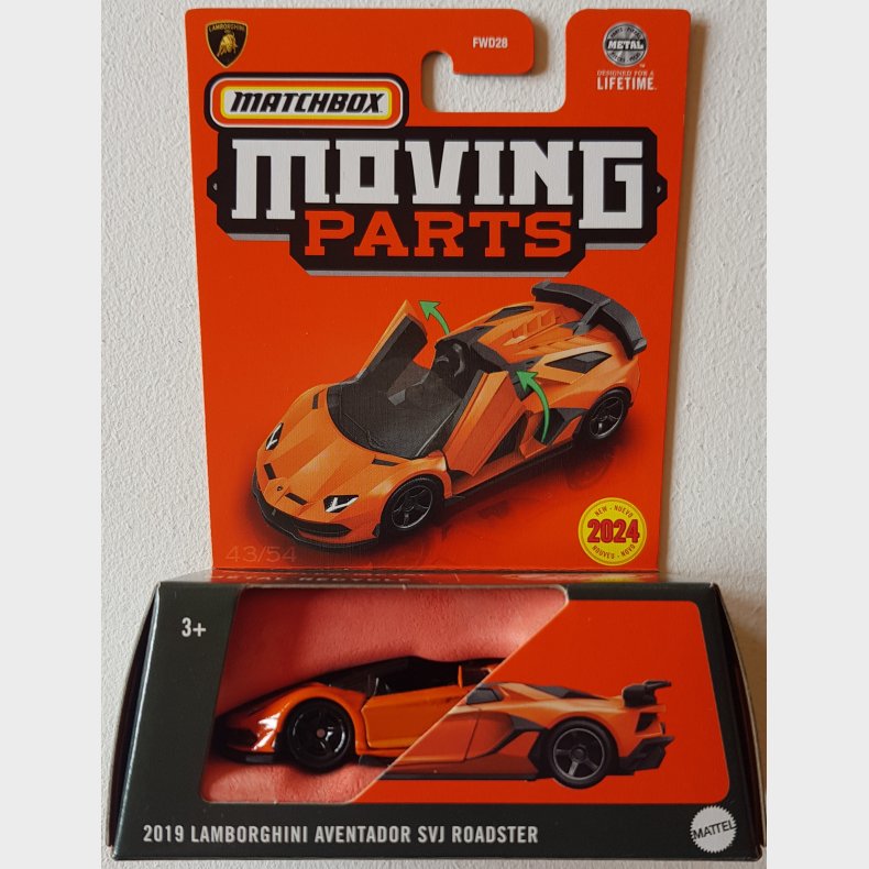Matchbox - 2019 Lamborghini Aventador SVR Roadster