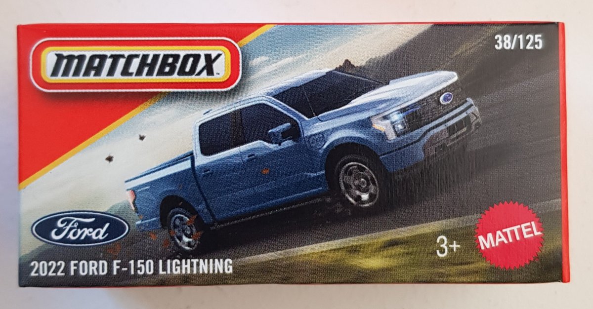 Matchbox Ford F-150 2015 – Road Crew II – Colore Blu – 1:64 – Usato, Condizioni MINT