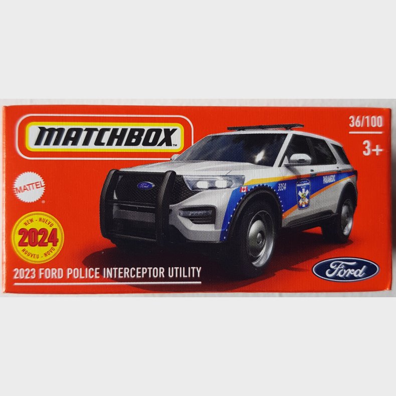 Matchbox ford explorer police hot sale