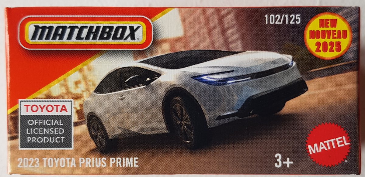 MATCHBOX 2023 TOYOTA プリウス プライム 白 ホワイト 2025 Matchbox 2023 Toyota Prius Prime White Loose | eBay