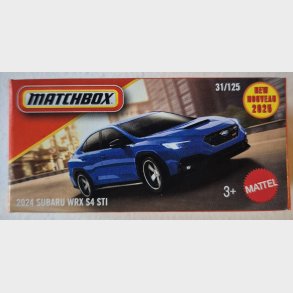 Matchbox - 2024 Subaru WRX S4 STI