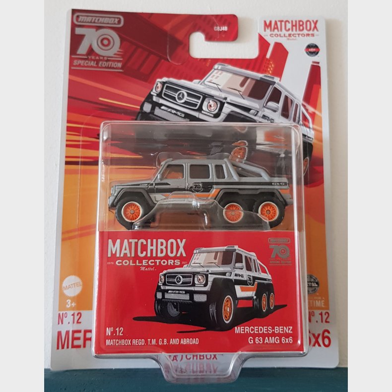 Matchbox Collectors - #12 Mercedes Benz G63 AMG 6x6