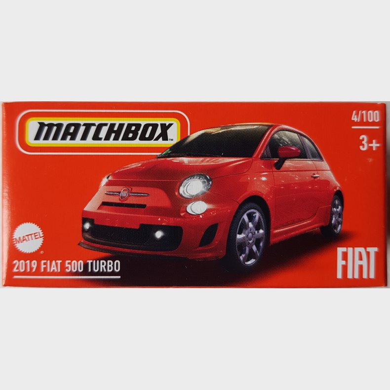 Matchbox - 2019 Fiat 500 Turbo