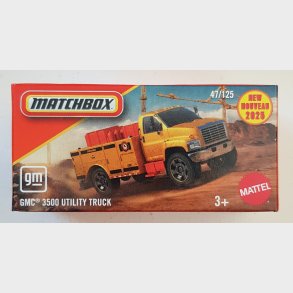 Matchbox - GMC 3500 Utility Truck