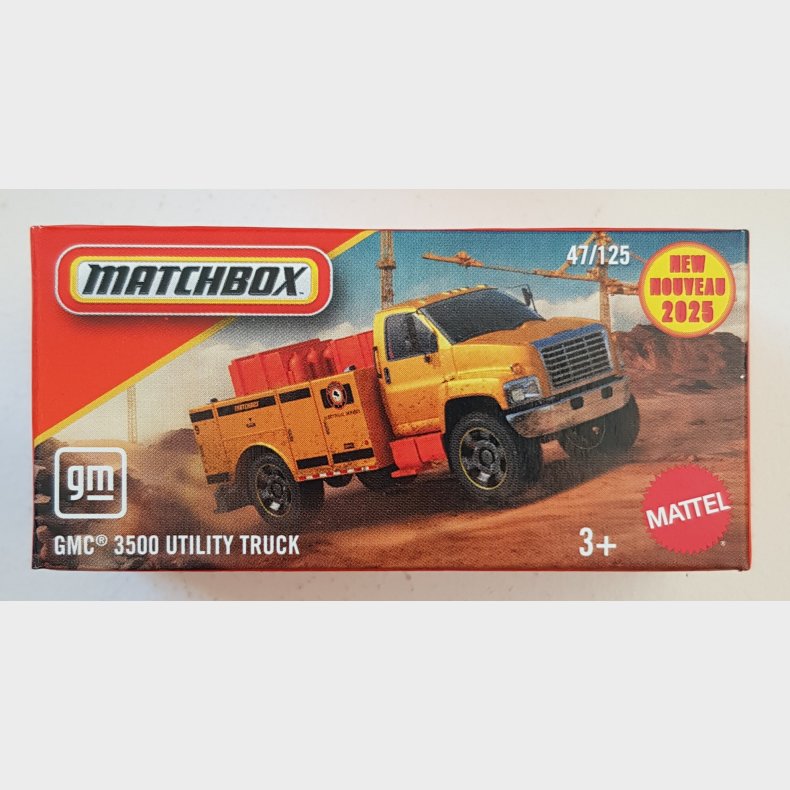 Matchbox - GMC 3500 Utility Truck
