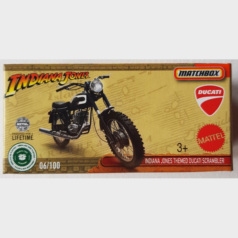 Matchbox - Indiana Jones Ducati Scrambler