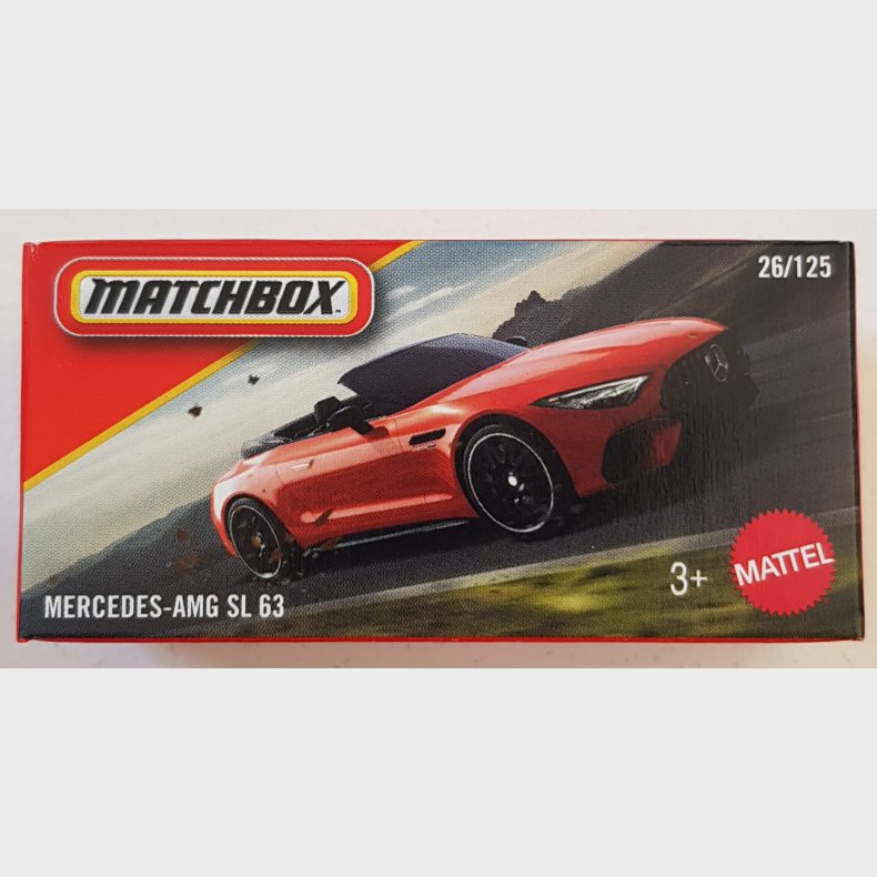 Matchbox - Mercedes AMG SL63 (Red)