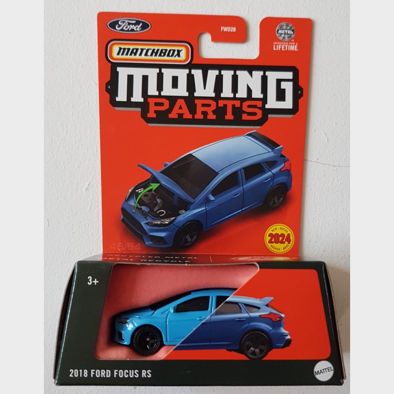 Matchbox 2018 Ford Focus RS