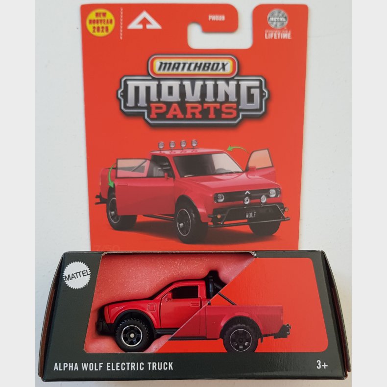 Matchbox - Alpha Wolf Electric Truck
