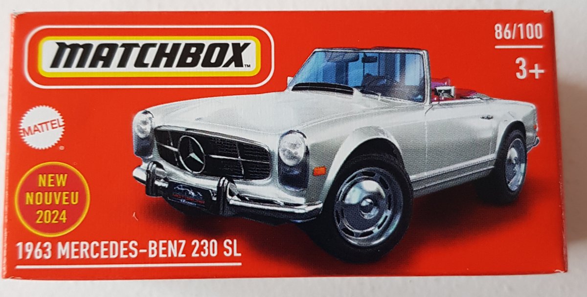 Matchbox - 1963 Mercedes-Benz 230SL