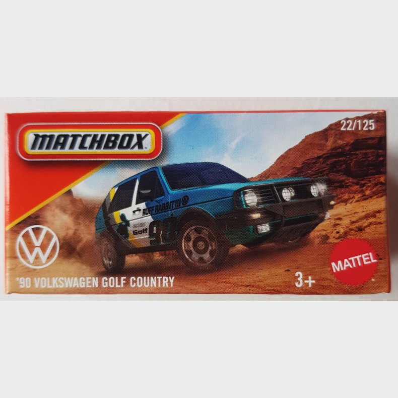 Matchbox - 1990 Volkswagen Golf Country
