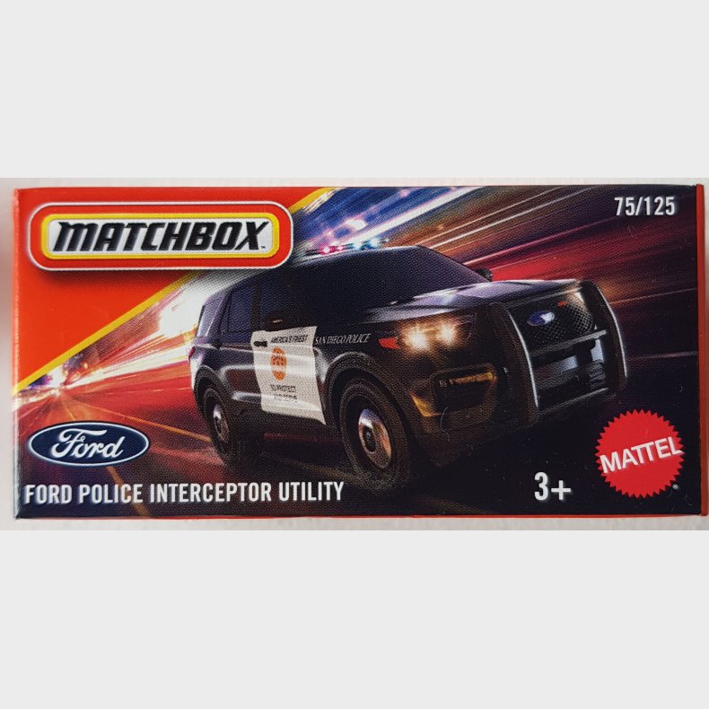 Matchbox - Ford Police Interceptor Utility
