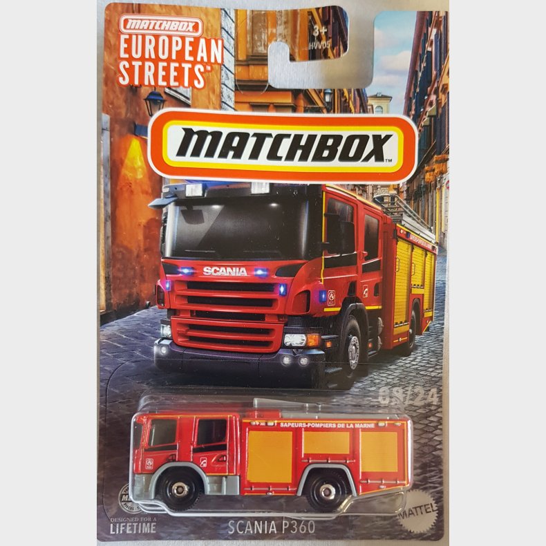 Matchbox - Scania P360 Fire Truck