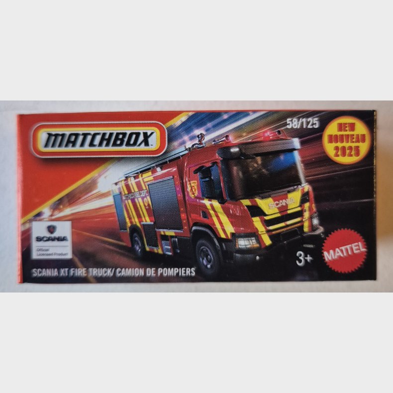 Matchbox - Scania XT Fire Truck