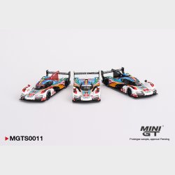 Mini GT - 2023 Porsche 963, Le Mans 24hrs set of 3 [Pre-order]