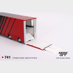 Mini GT - Mercedes-Benz Actros Racing Transporter