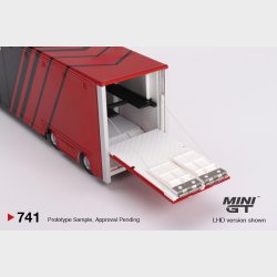 Mini GT - Mercedes-Benz Actros Racing Transporter