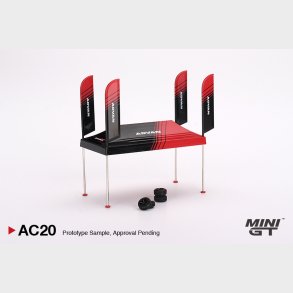 Mini GT - Advan Paddock Service Tent Set