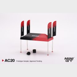 Mini GT - Advan Paddock Service Tent Set