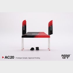 Mini GT - Advan Paddock Service Tent Set