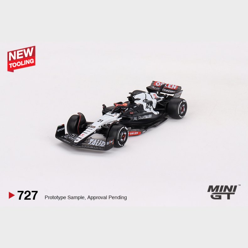 Mini GT - 2023 Alphatauri F1 (N. Vries) [Pre-order]