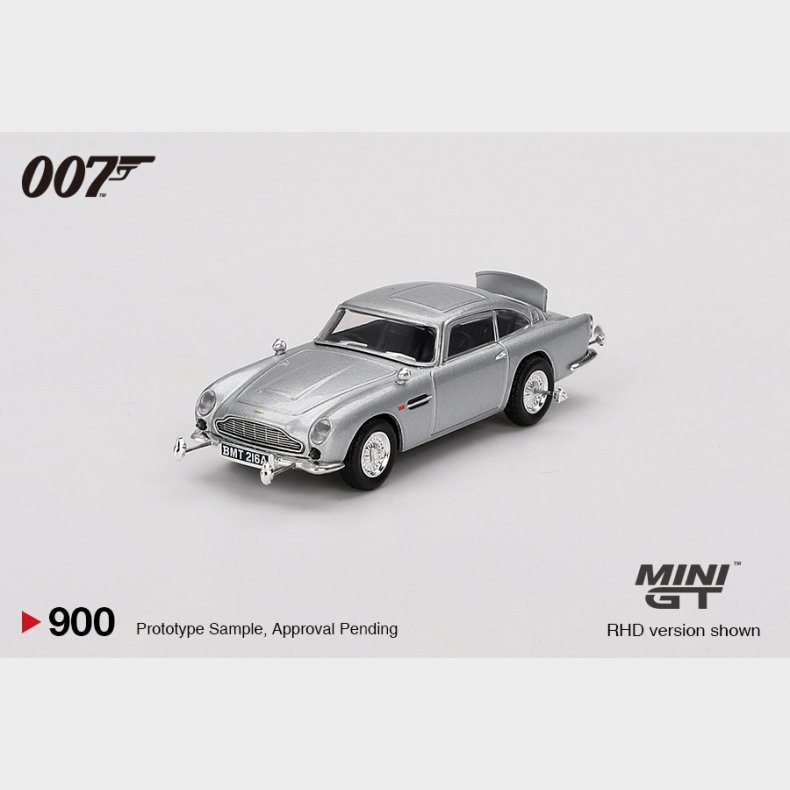 Mini GT - 1965 Aston Martin DB5 "Goldfinger" - Japanese 
