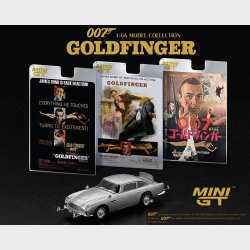 Mini GT - 1965 Aston Martin DB5 "Goldfinger" - Japanese 
