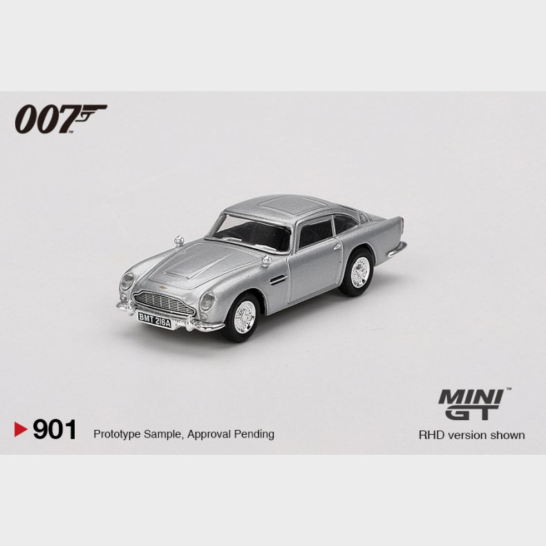 Mini GT - 1965 Aston Martin DB5 "Thunderball" - Spanish
