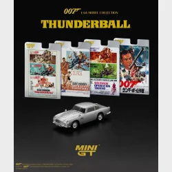 Mini GT - 1965 Aston Martin DB5 "Thunderball" - Japanese